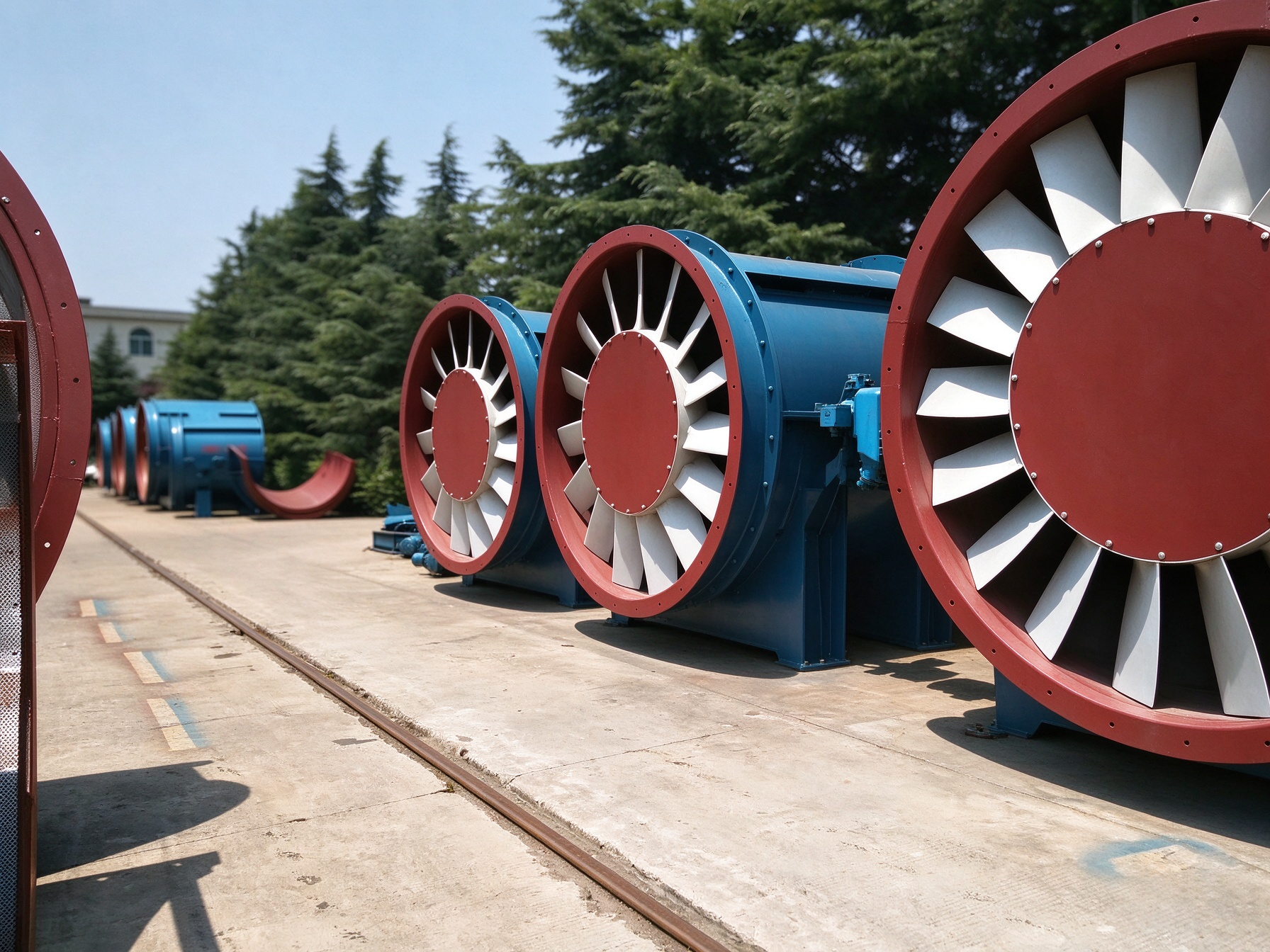 FBCZ series main fan single explosion-proof fan
